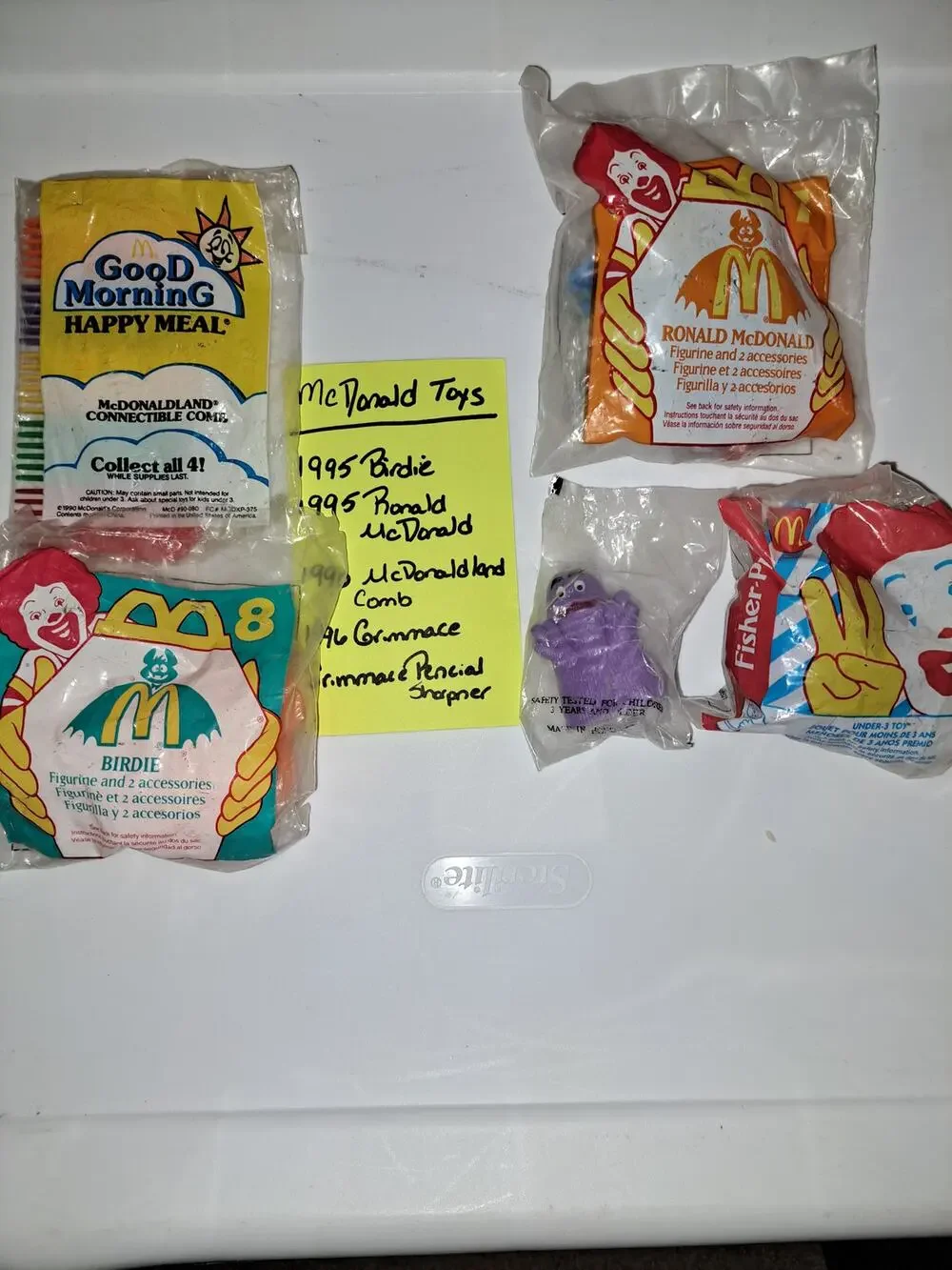 McDonalds Happy Meal Toys